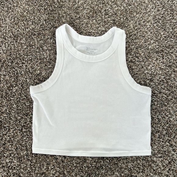 No Boundaries Tops - No Boundaries White Tank Top